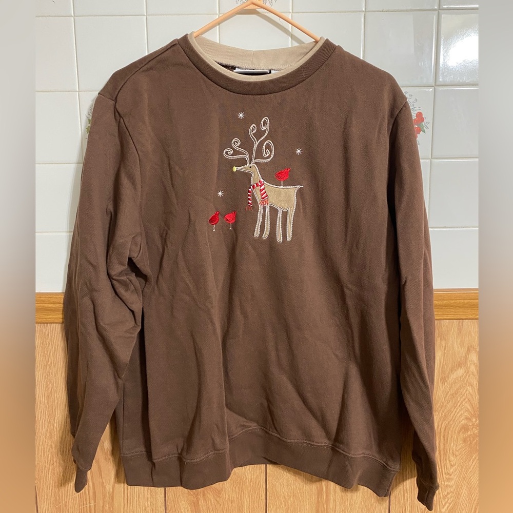 Reindeer sweatshirt